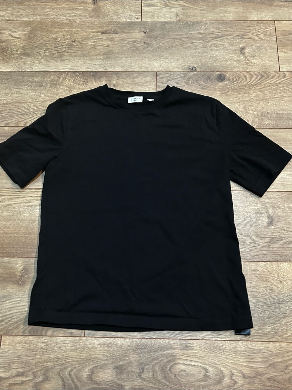 Aritzia Black Short Sleeve Crewneck Tee XS
